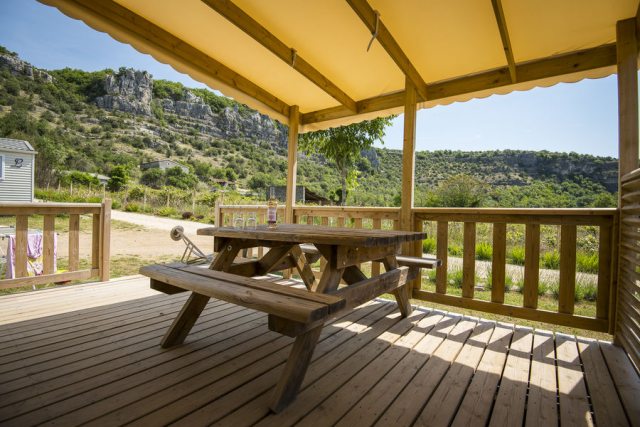 Superbe vue depuis votre mobil-home